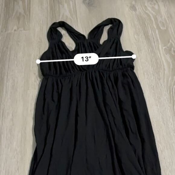 Kenneth Cole Reaction Black Sleeveless Stretchy Pullover Maxi Dress Size M - Picture 7 of 8